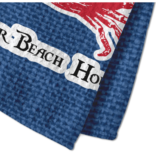 Custom Design - Waffle Weave Towel - Closeup of Material Image