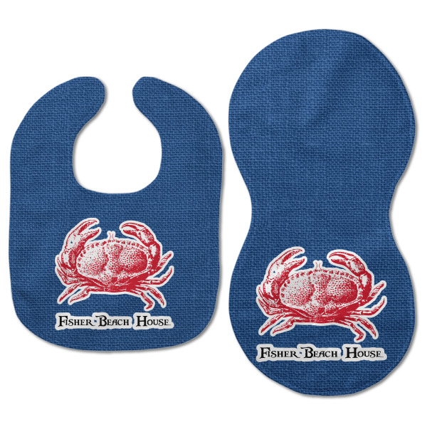 Custom Design - Baby Bib & Burp Set - Approval (new bib & burp)