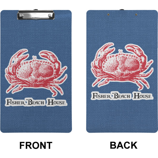 Custom Design - Clipboard (Legal) (Front + Back)