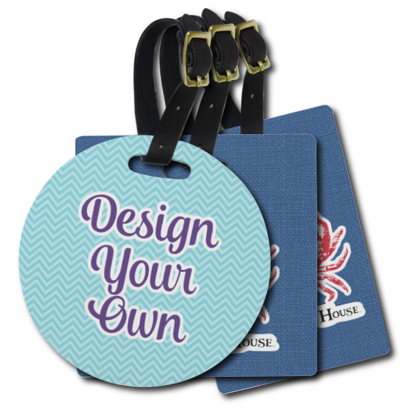 Custom Design Your Own Plastic Luggage Tag