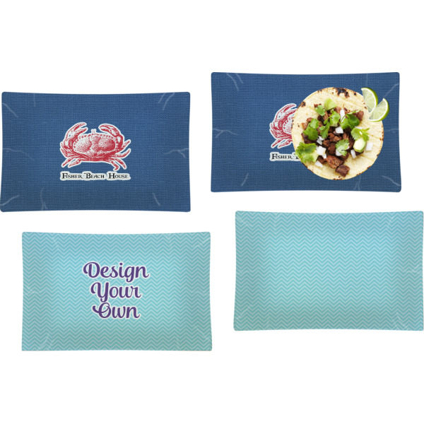 Custom Design - Set of Rectangular Dinner Plates