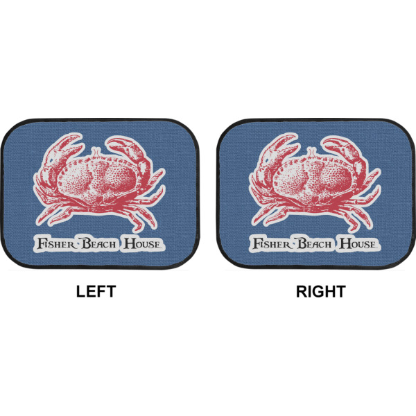 Custom Design - Car Floor Mats (Back Seat) (Approval)