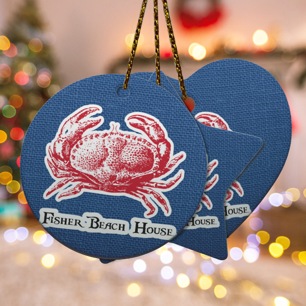 Custom Design Your Own Ceramic Ornament