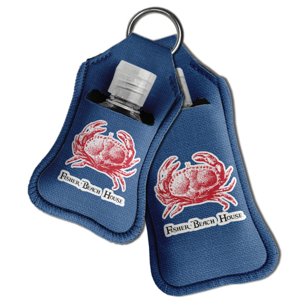 Custom Design - Sanitizer Holder Keychain - Both in Case (PARENT)