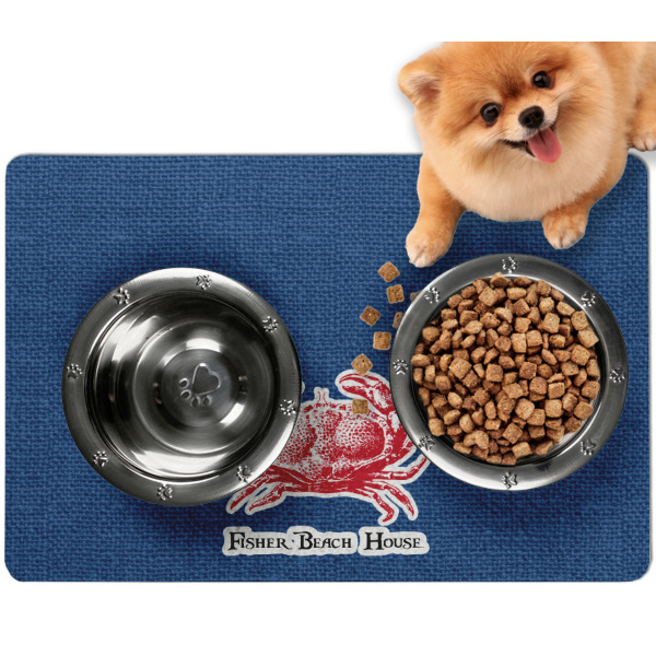 Custom Design Your Own Dog Food Mat - Small