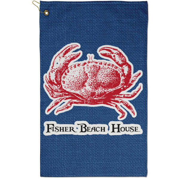 Custom Design Your Own Golf Towel - Poly-Cotton Blend - Small