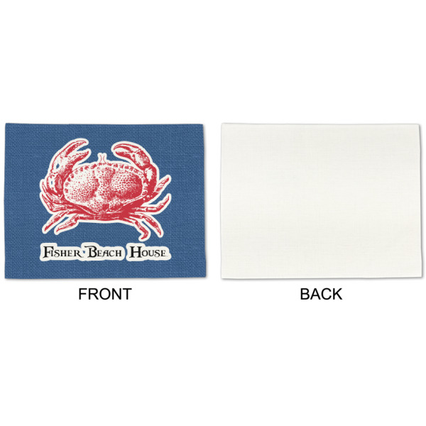 Custom Design - Linen Placemat - APPROVAL Single (single sided)