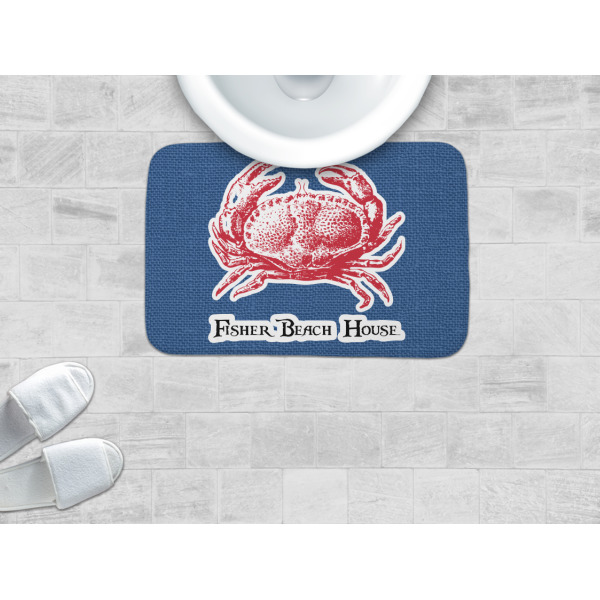 Custom Design - Memory Foam Bath Mat - LIFESTYLE 24x17