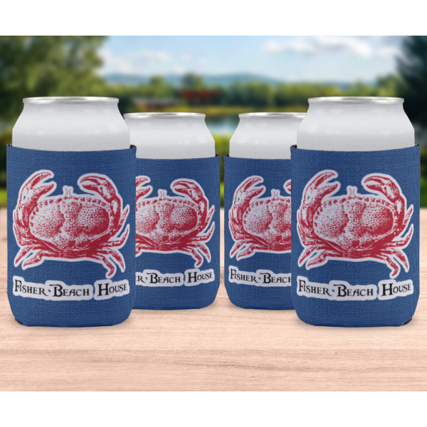 Custom Design - Can Cooler - Standard 12oz - Set of 4 - In Context