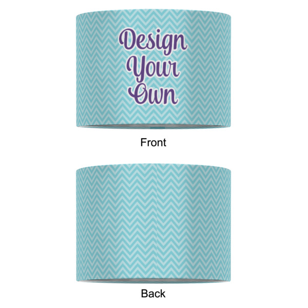 Custom Design - 12" Drum Lampshade - APPROVAL (Fabric)