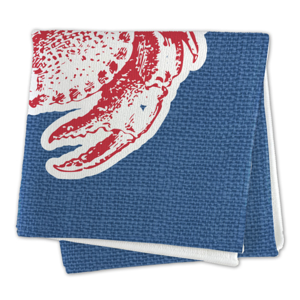 Custom Design - Microfiber Dish Rag - FOLDED (square)