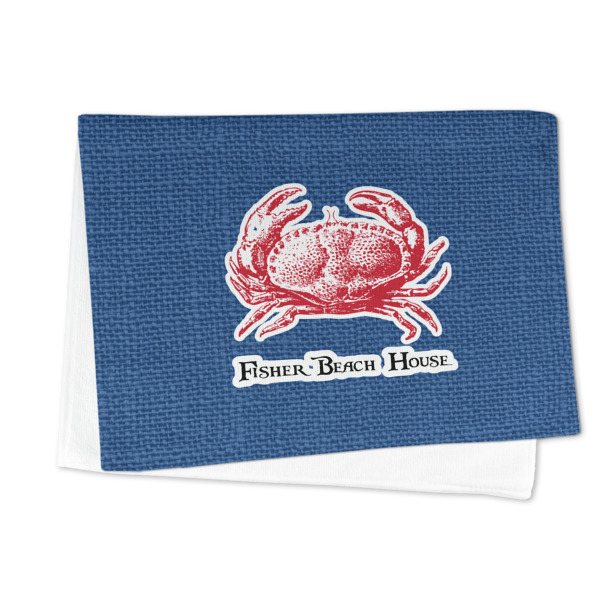 Custom Design - Microfiber Dish Towel - FOLDED HALF