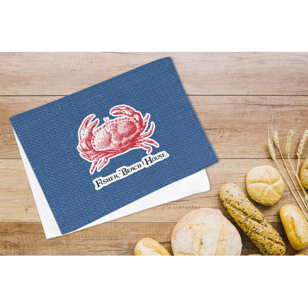 Custom Design - Microfiber Kitchen Towel - LIFESTYLE