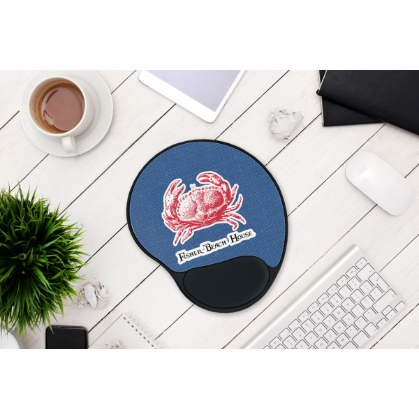 Custom Design - Mouse Pad with Wrist Rest - LIFESYTLE 1