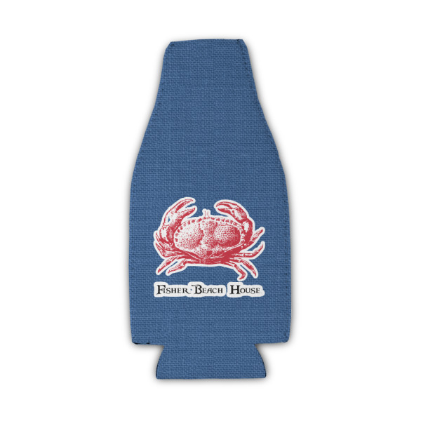 Custom Design Your Own Zipper Bottle Cooler - Single