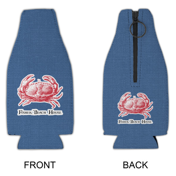 Custom Design - Zipper Bottle Cooler - APPROVAL