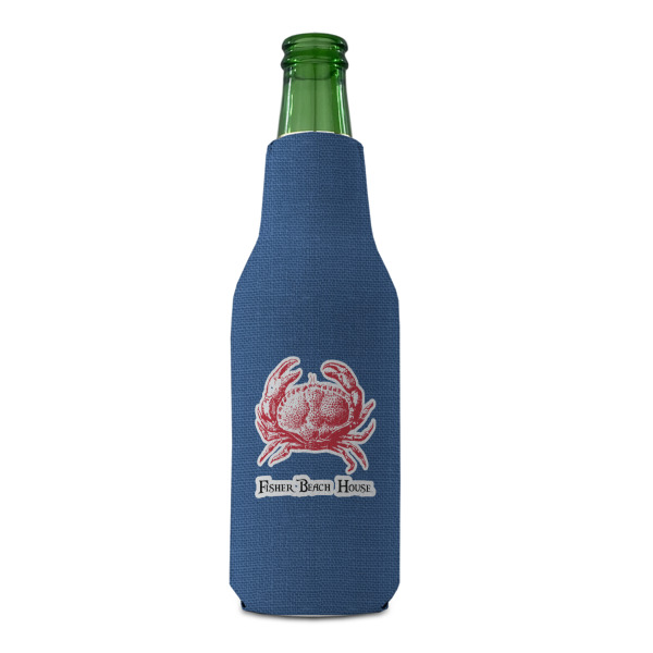 Custom Design - Zipper Bottle Cooler - FRONT (bottle)