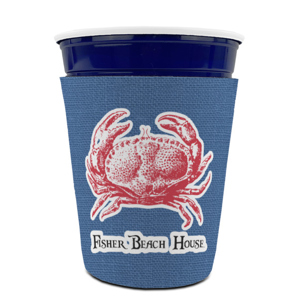 Custom Design - Party Cup Sleeves - without bottom - Front (On Cup)