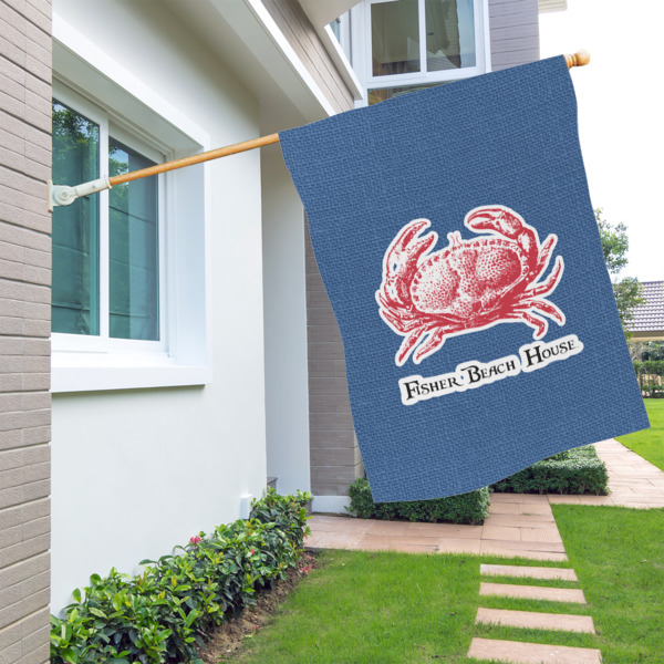 Custom Design - House Flags - Double Sided - LIFESTYLE