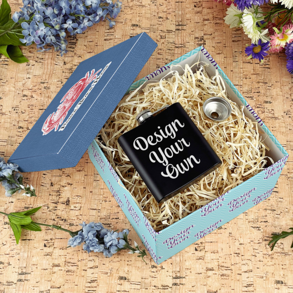 Custom Design - Gift Boxes with Lid - Canvas Wrapped - Large - In Context