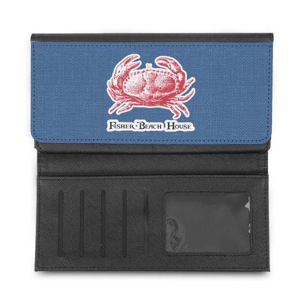 Custom Design - Ladies Wallet - Half Way Open