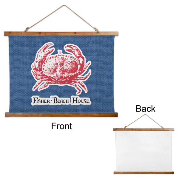 Custom Design - Wall Hanging Tapestry - Landscape - Front & Back