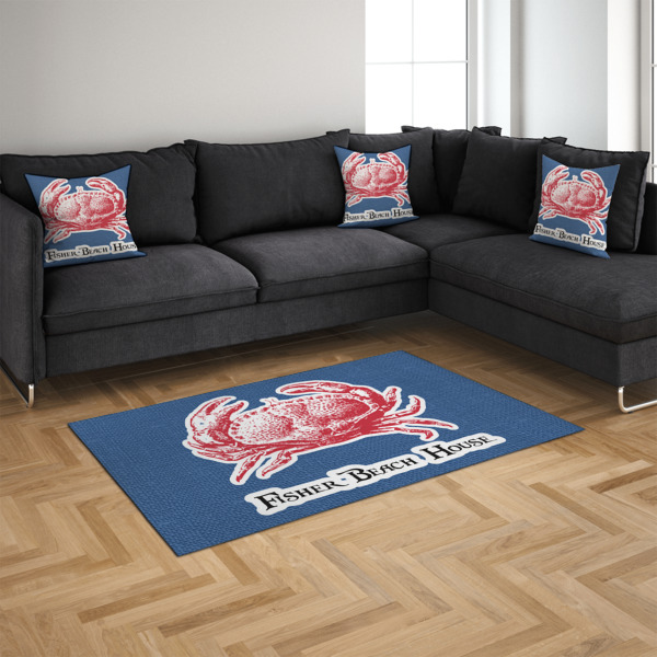 Custom Design - 4'x6' Indoor Area Rugs - IN CONTEXT