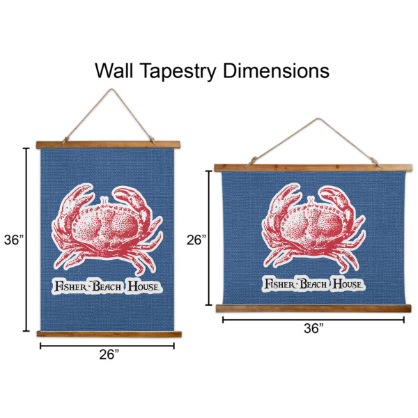 Custom Design - Wall Hanging Tapestries - Parent/Sizing