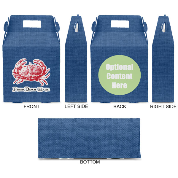 Custom Design - Gable Favor Box - Approval