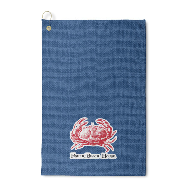 Custom Design Your Own Waffle Weave Golf Towel