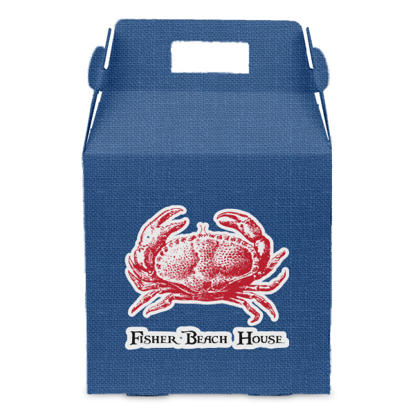 Custom Design - Gable Favor Box - Front