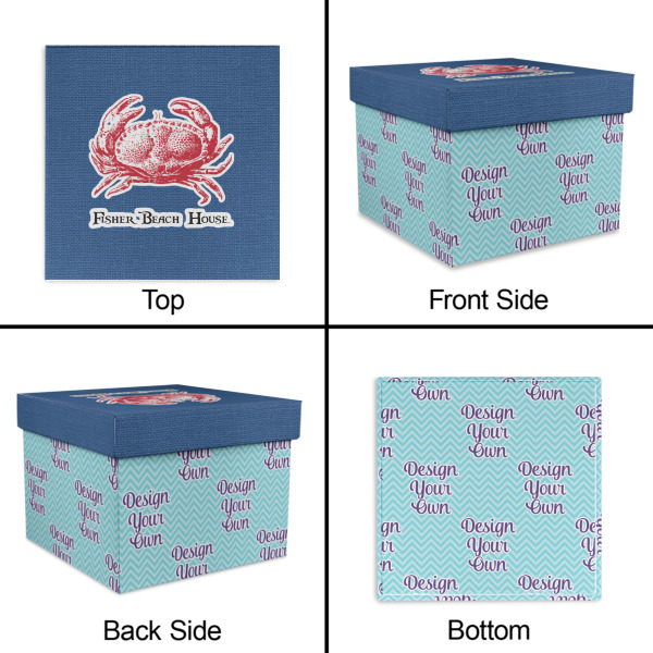 Custom Design - Gift Boxes with Lid - Canvas Wrapped - XX-Large - Approval