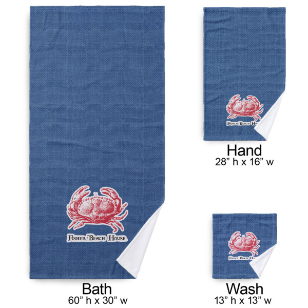Custom Design - Bath Towel Sets - 3-piece - Approval