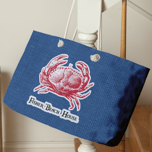 Custom Design - Large Rope Tote - Life Style