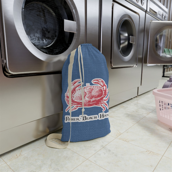 Custom Design - Small Landry Bag - In Context