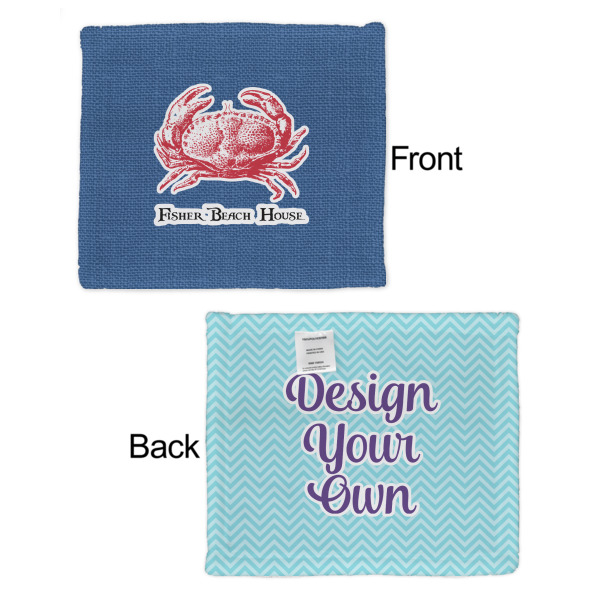 Custom Design - Security Blanket - Front & Back View