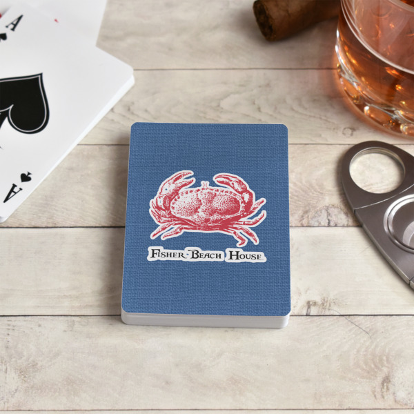 Custom Design - Playing Cards - In Context
