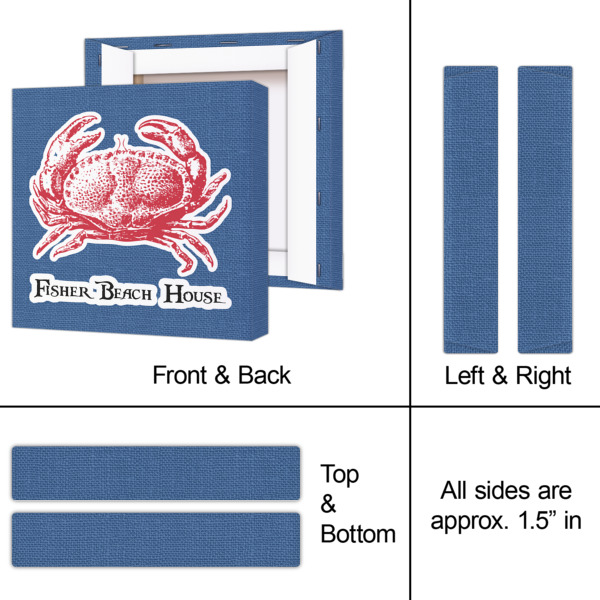 Custom Design - 8x8 - Canvas Print - Approval