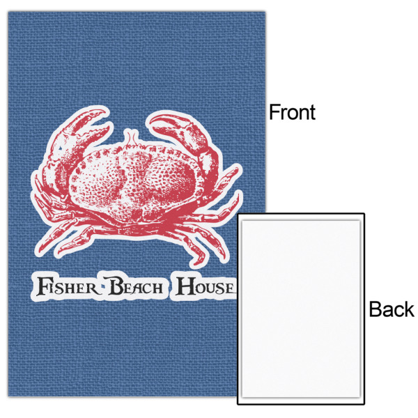 Custom Design - 24x36 - Matte Poster - Front & Back