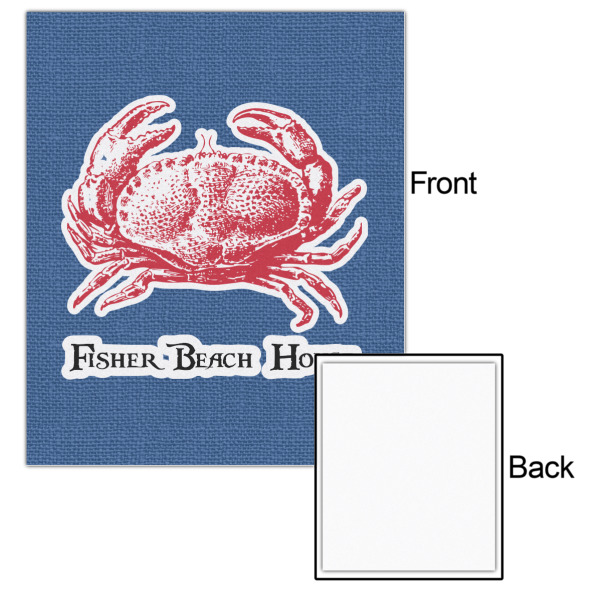 Custom Design - 20x24 - Matte Poster - Front & Back