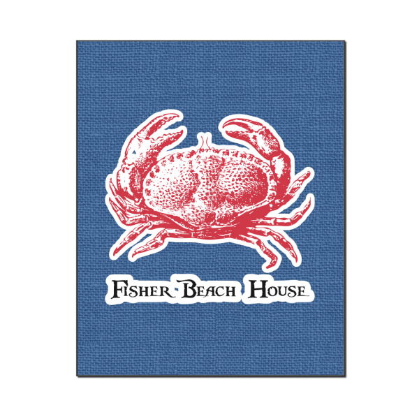 Custom Design Your Own Wood Print - 16" x 20"