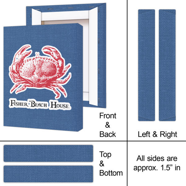 Custom Design - 8x10 - Canvas Print - Approval