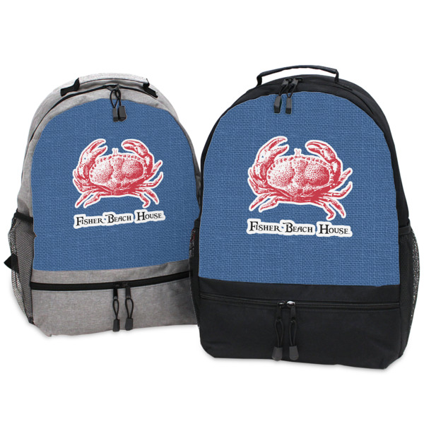 Custom Design - Large Backpacks - Both