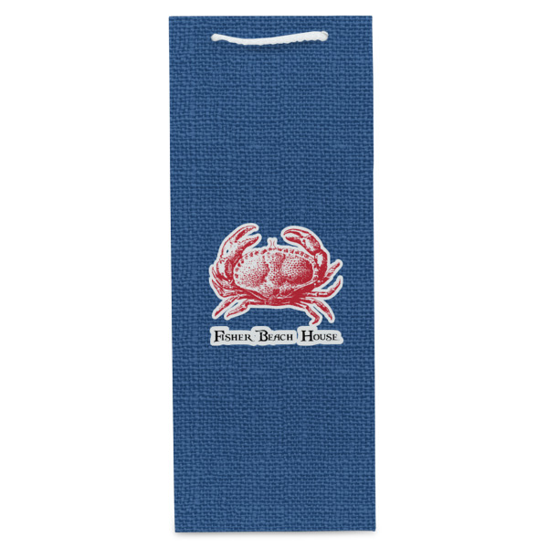 Custom Design - Wine Gift Bag - Gloss - Front