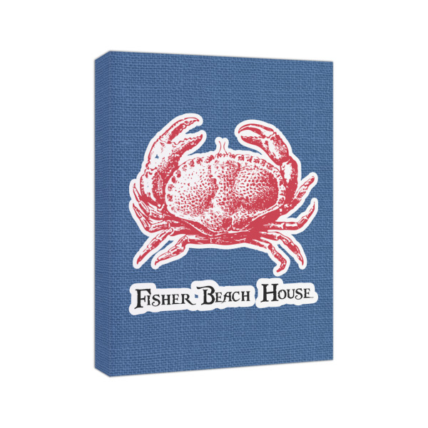 Custom Design - 8x10 - Canvas Print - Angled View