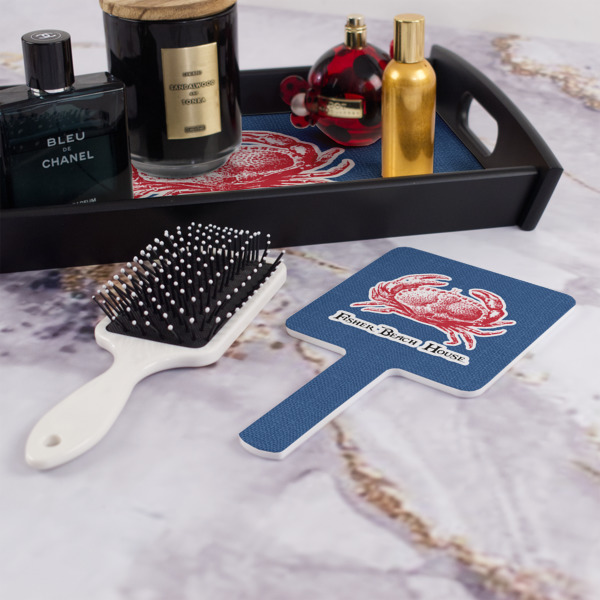 Custom Design - Hand Mirror - With Hair Brush