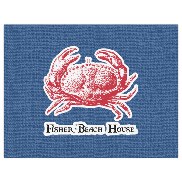 Custom Design - Indoor / Outdoor Rug - 6'x8' - Front Flat