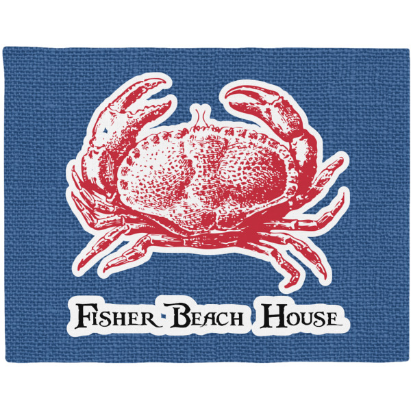 Custom Design Your Own Woven Fabric Placemat - Twill