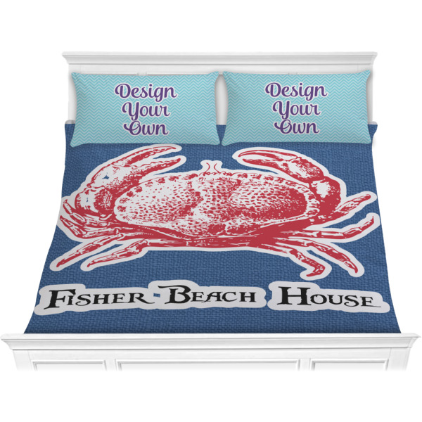 Custom Design Your Own Comforter Set - King