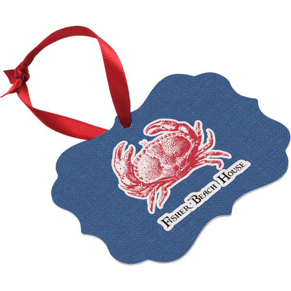 Custom Design - Christmas Ornament (Angle View)